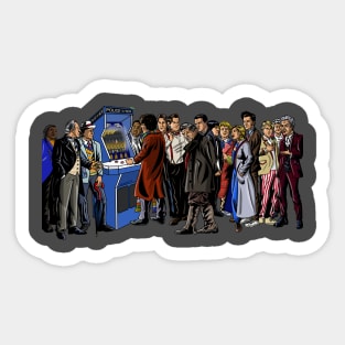 Dr Who Arcade Mania Sticker